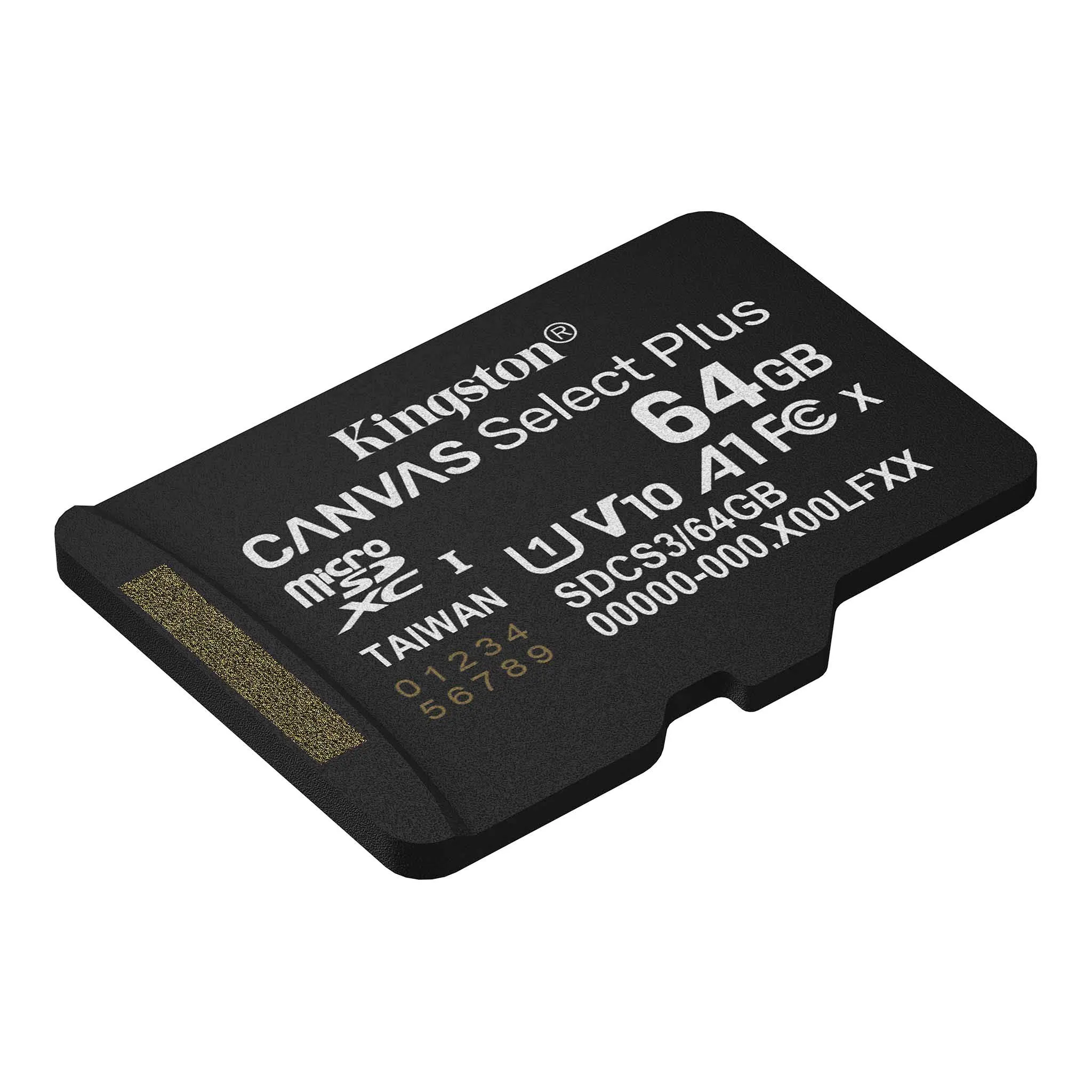 Kingston Micro SD Card 64GB Canvas Select plus Class 10 For CCTV Camera and Smart Phone view 3